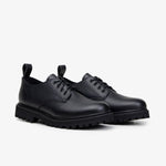 The Noskin Melbourne Vegan Derby Shoe Black