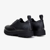 The Noskin Melbourne Vegan Derby Shoe Black