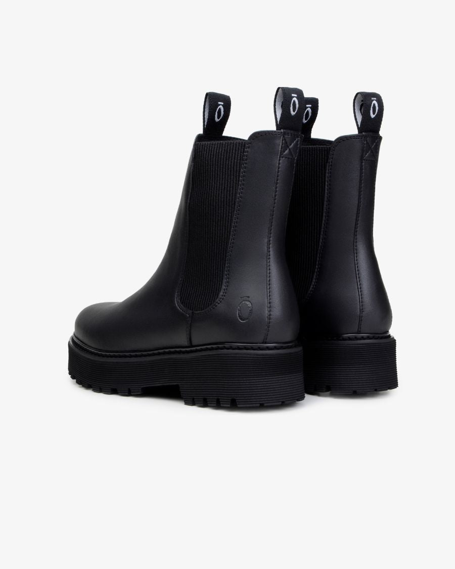 The Noskin Vegan Melbourne Studio Chelsea Boot Black