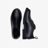 The Noskin Melbourne Vegan Derby Shoe Black