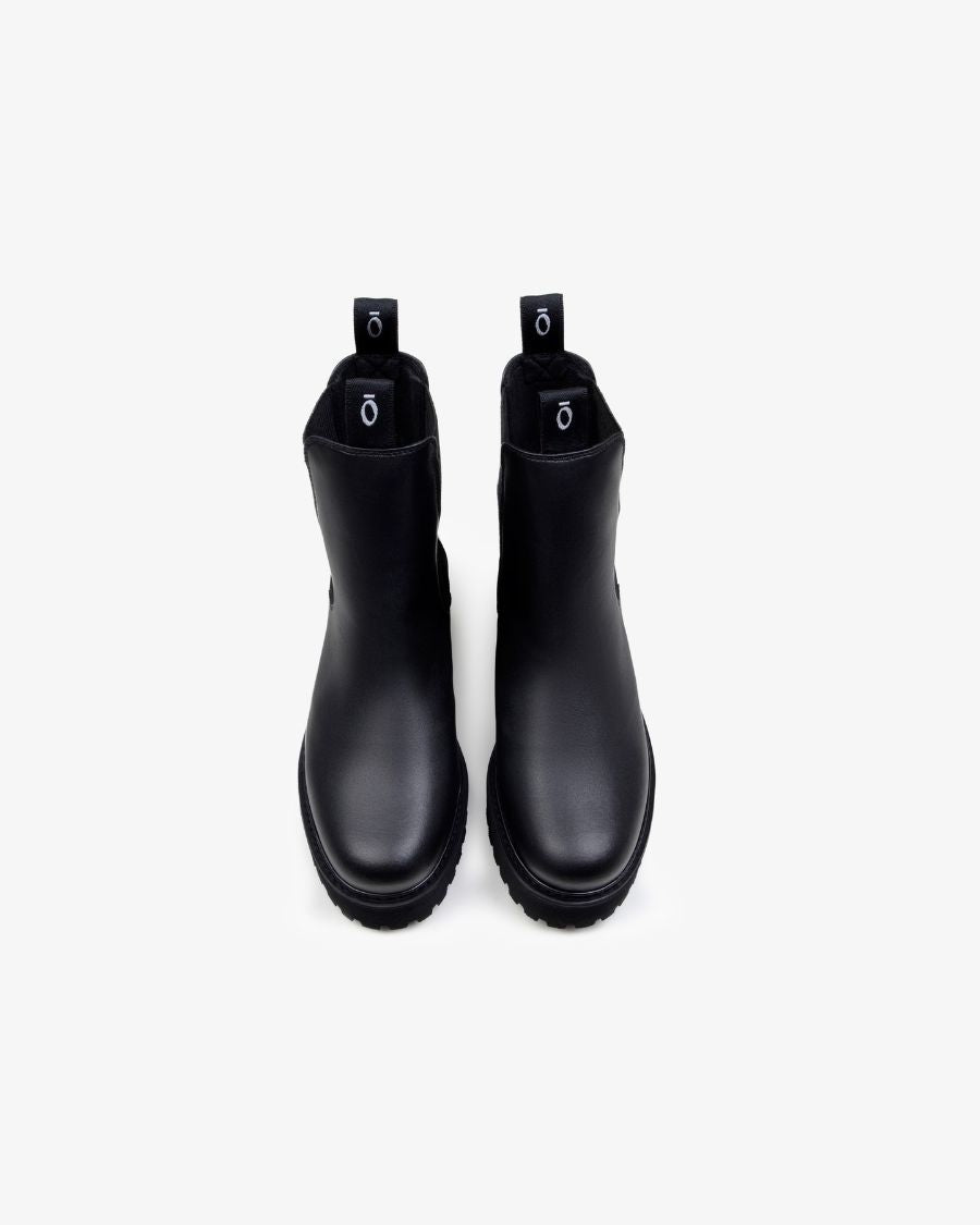 The Noskin Vegan Melbourne Studio Chelsea Boot Black