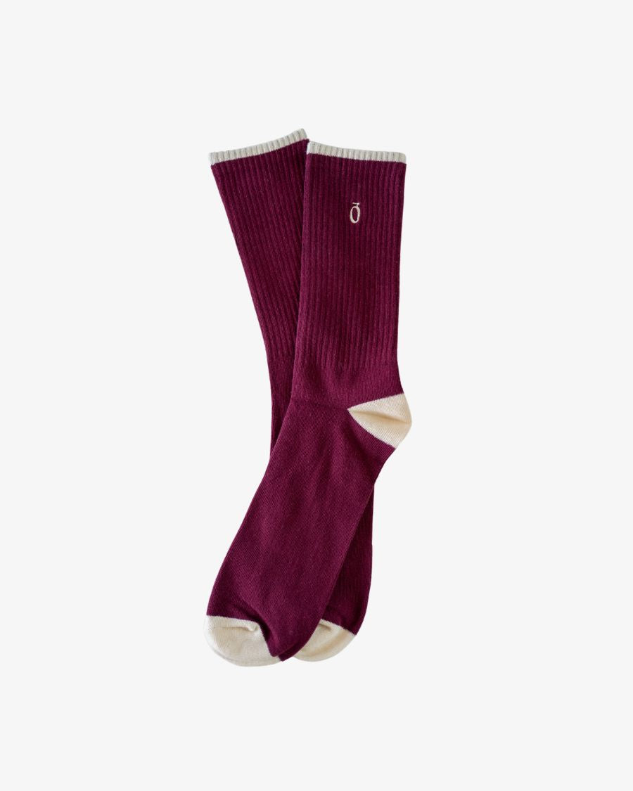 Easey Sock Burgundy