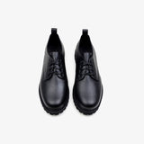 The Noskin Melbourne Vegan Derby Shoe Black