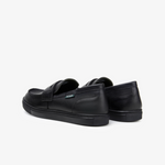 The Noskin Cash Vegan Penny Loafer - Black