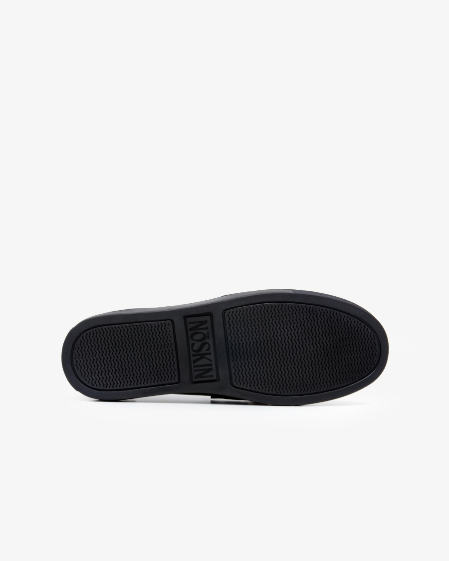 The Noskin Cash Vegan Penny Loafer - Black